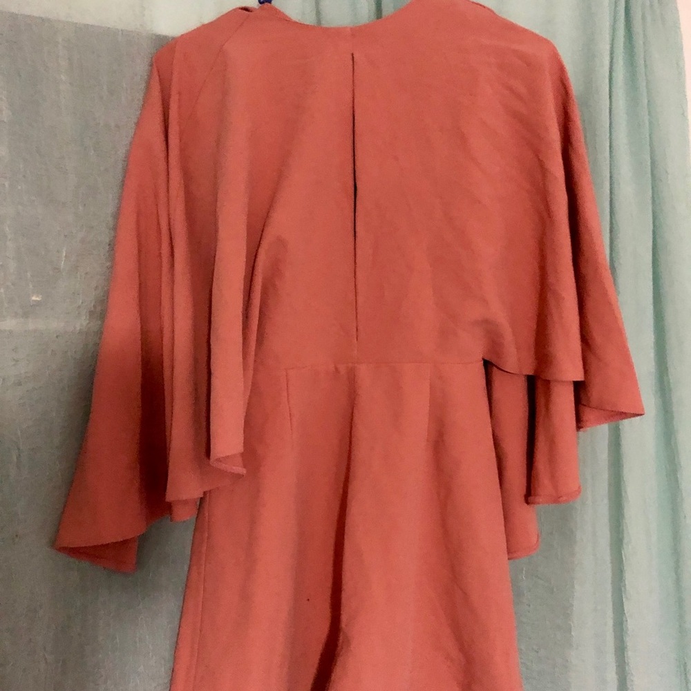 Salmon Pink Romper